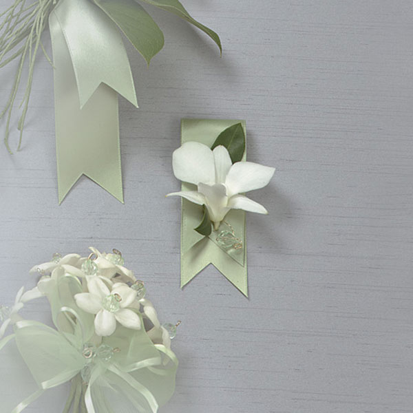 Dendrobium Orchid Boutonniere