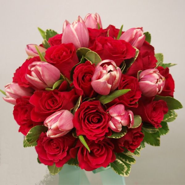 Rose and Tulip Bouquet