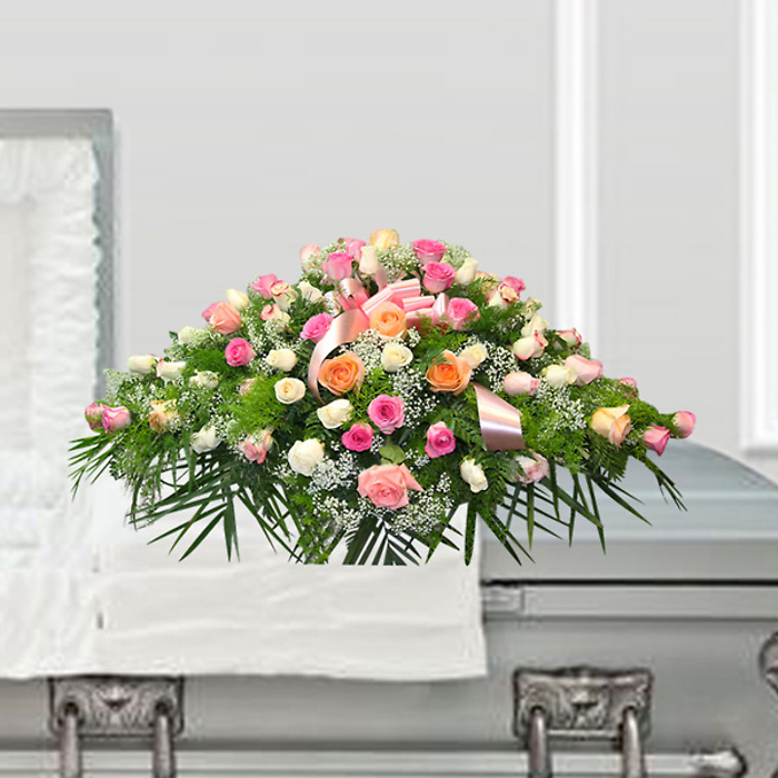 Pastel Creme Casket