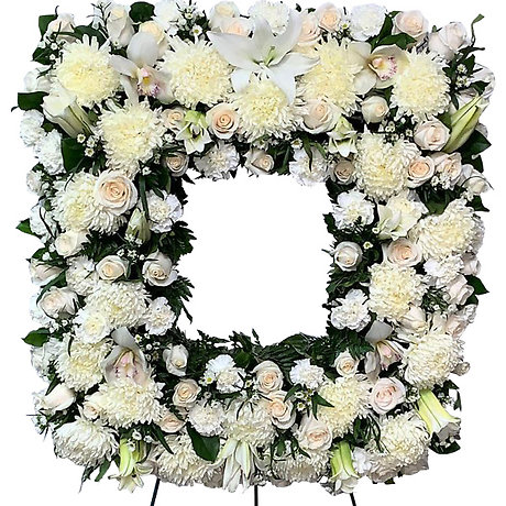 White Photo Frame
