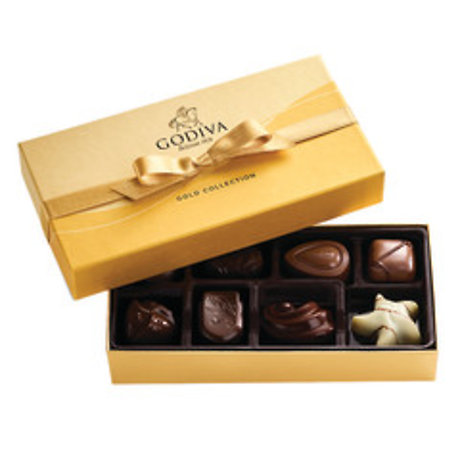 Godiva Small Gold Box 3.3 oz